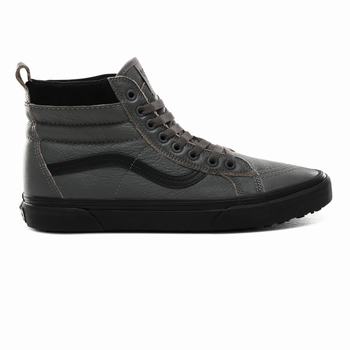 Férfi Vans Sk8-Hi MTE Magasszárú Cipő VA1036752 Leather/Pewter